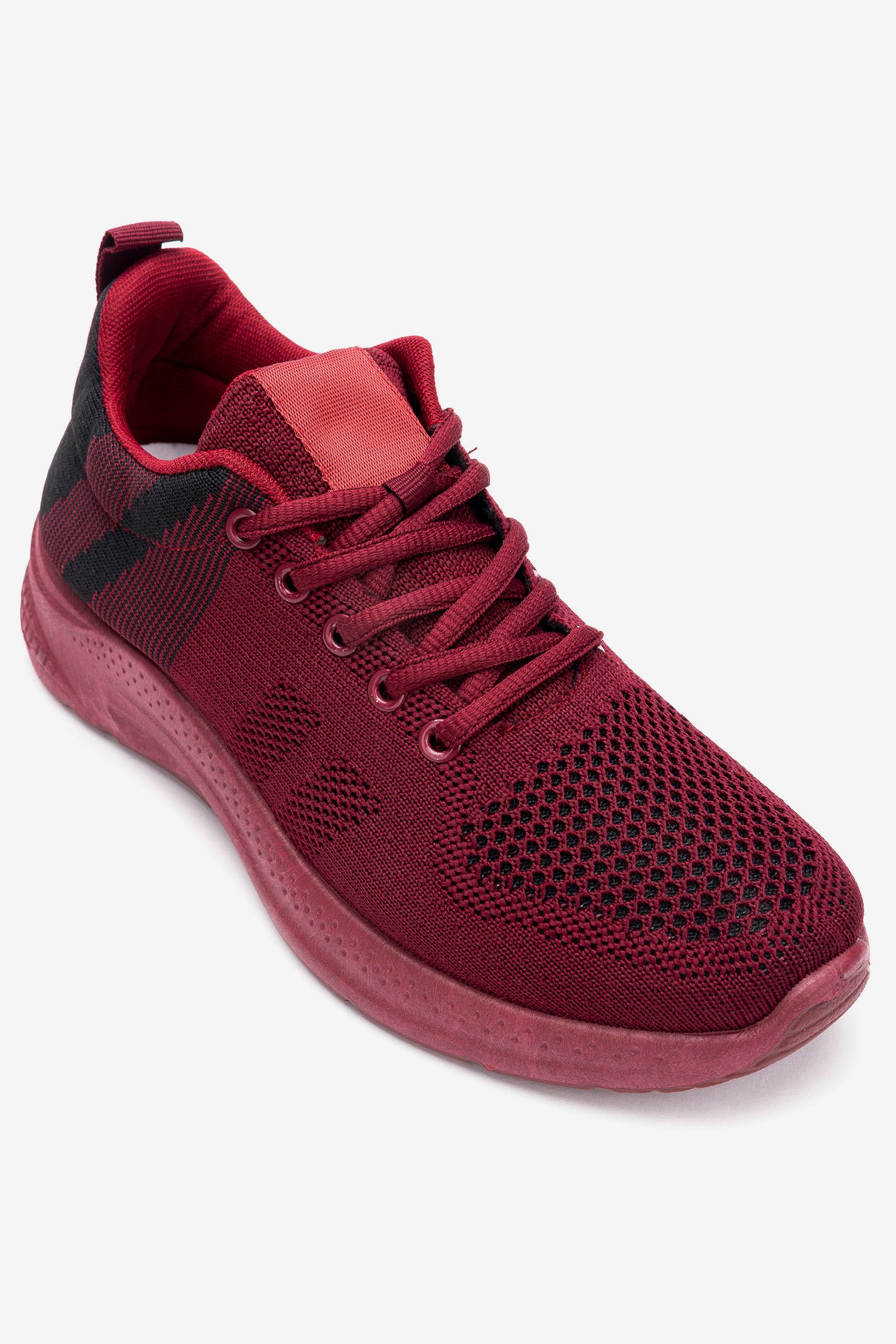 Zapatilla Mujer Rojo Oscuro Mila Chancleta Chancleta